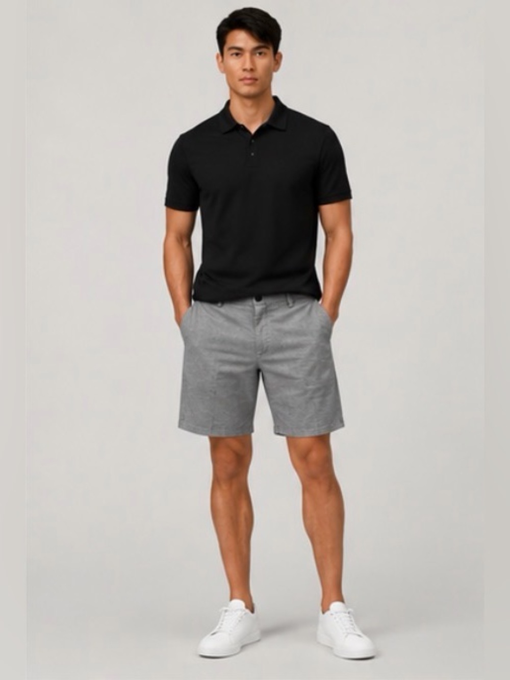 Lululemon Commission 9” Shorts Heathered Grey Men’s Size 34